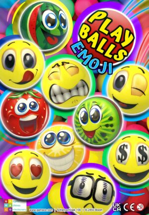 Playballs 100mm Emoji Fruit