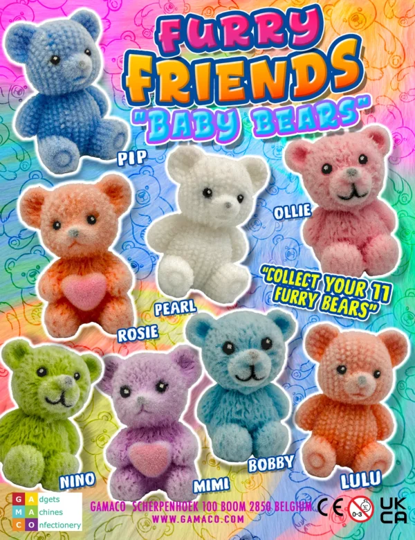Furry Friends Baby Bears