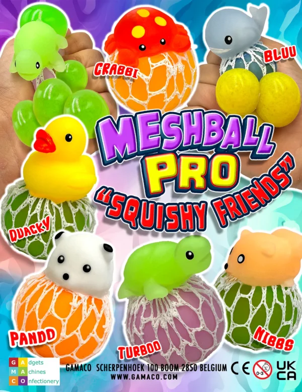 Meshball Pro "Squishy Friends"