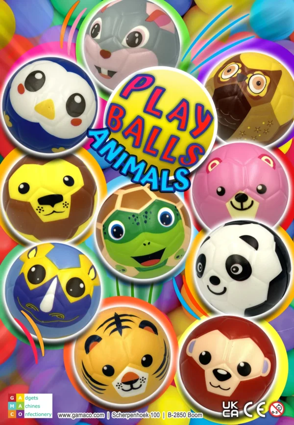 Playballs 100mm Animals