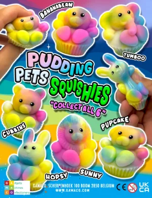 Pudding Pet Squishies