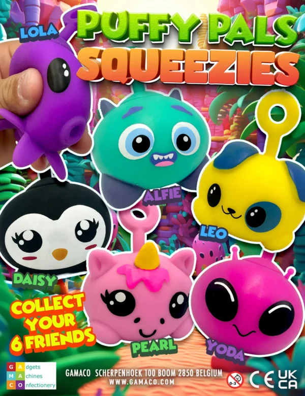 Puffy Pals Squeezies