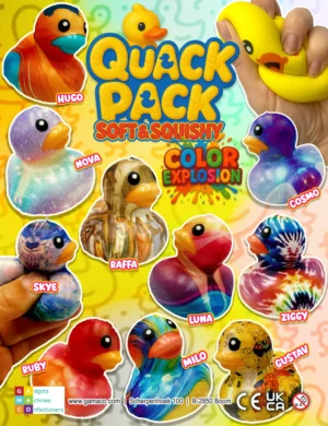 Quack Pack Soft & Squishy "Color Explosion"
