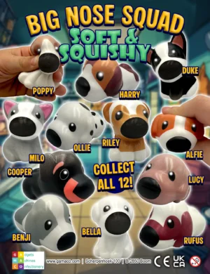 Soft & Squishy Big Nose Squad