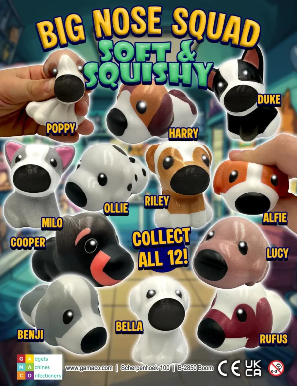 Soft & Squishy Big Nose Squad