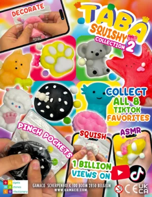 Taba Squishy "Pinch Pockets Collection 2"
