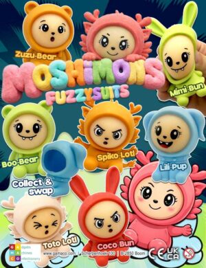 Moshimons Fuzzy Suits