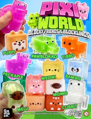 Pixi World "Blocky Friends & Blocklings"