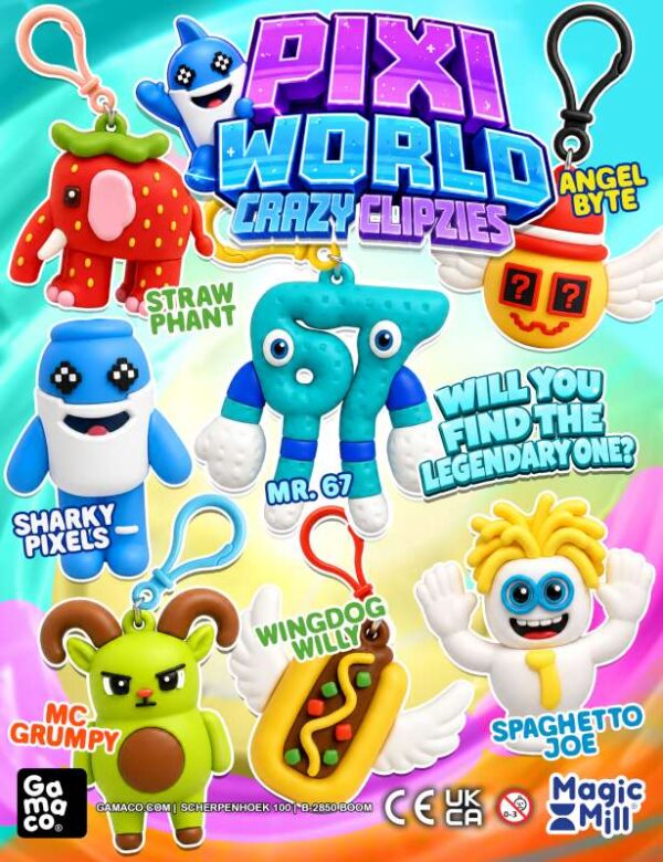 Pixi World "Crazy Clipzies"