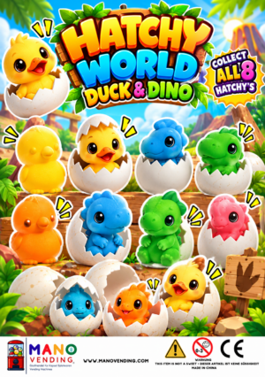 Hatchy World "Duck & Dino"