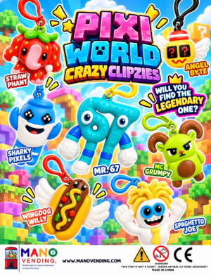 Pixi World "Crazy Clipzies"